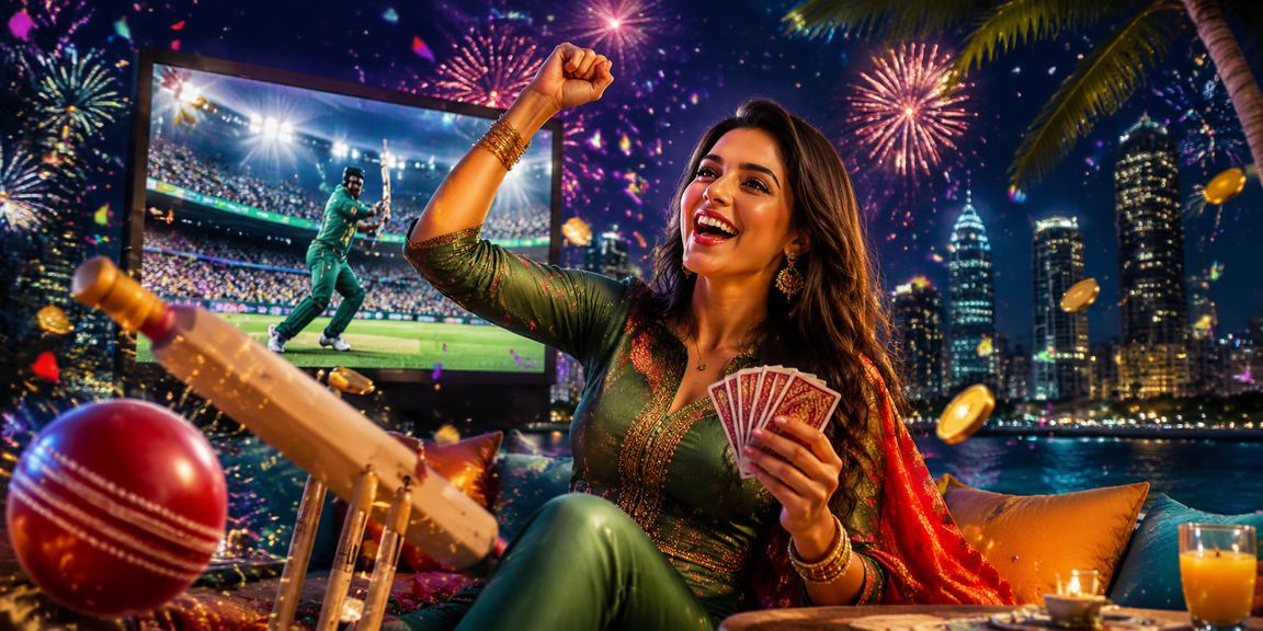 A user placing cricket bets and making payments on taka10 by the seaside