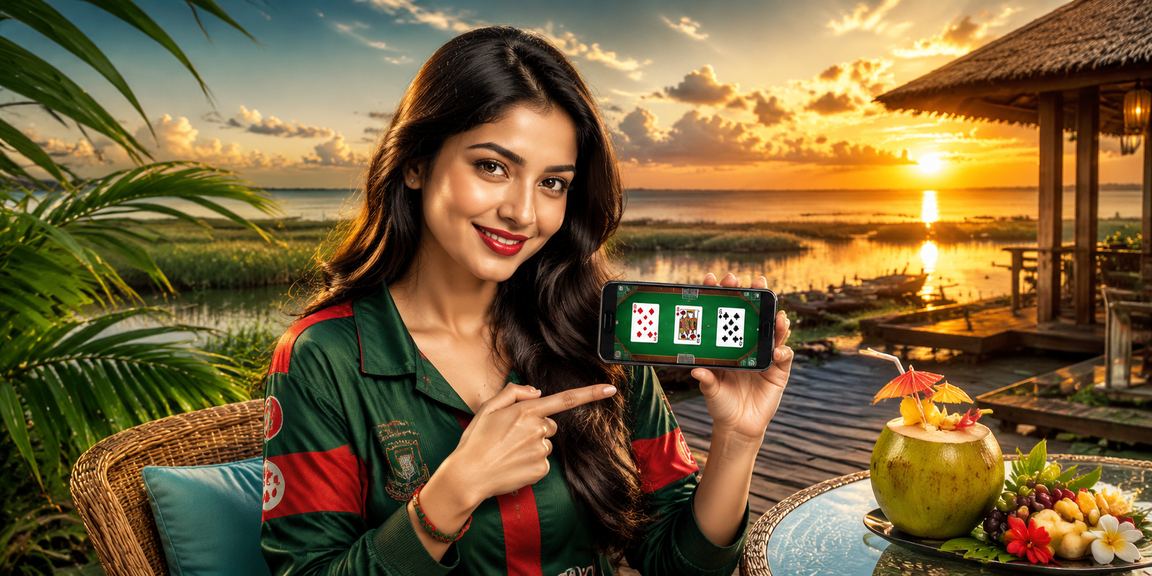 A Bangladeshi player withdrawing winnings from taka10